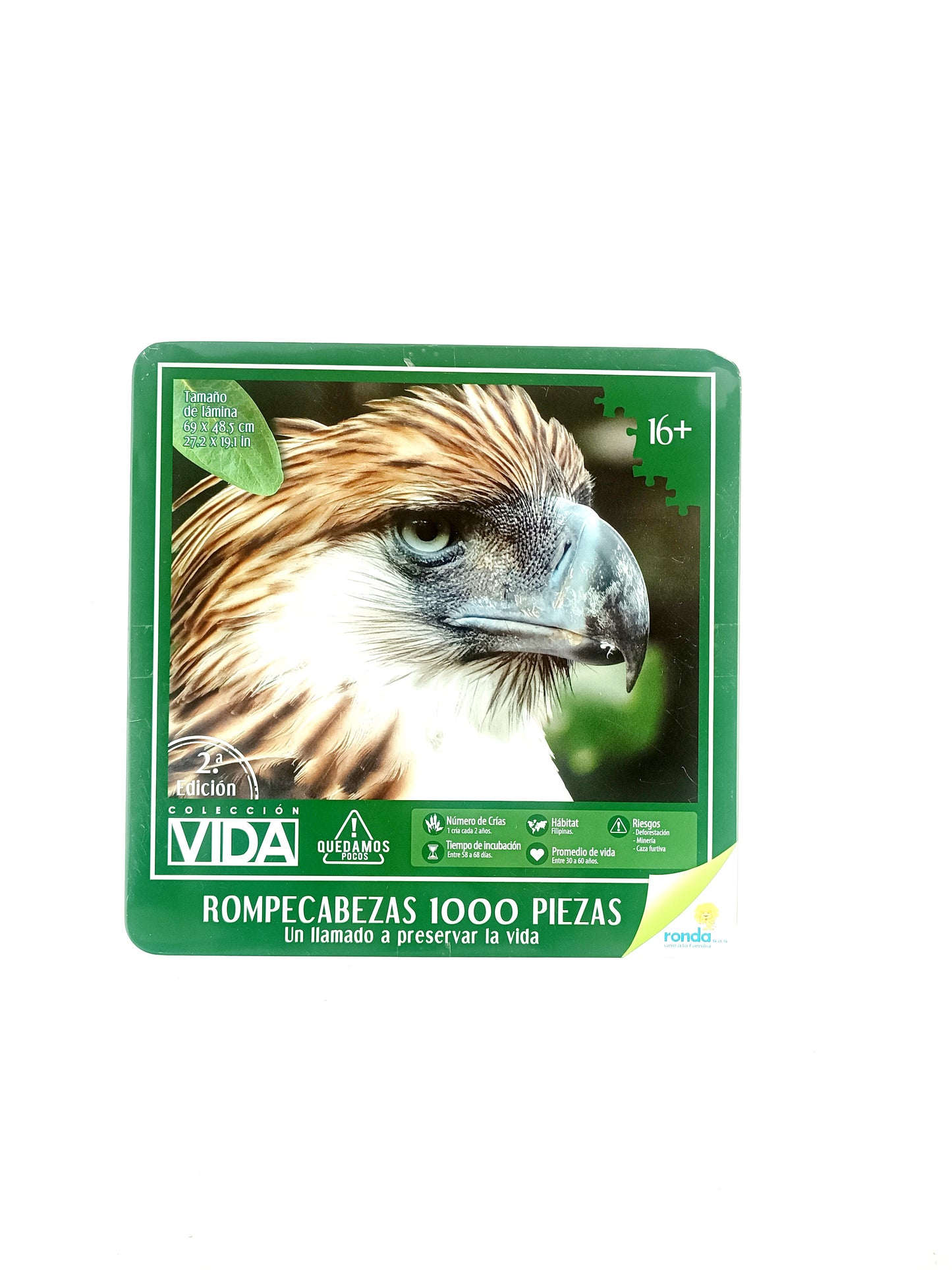 Rompecabezas 1000 piezas colección vida águila by Varios