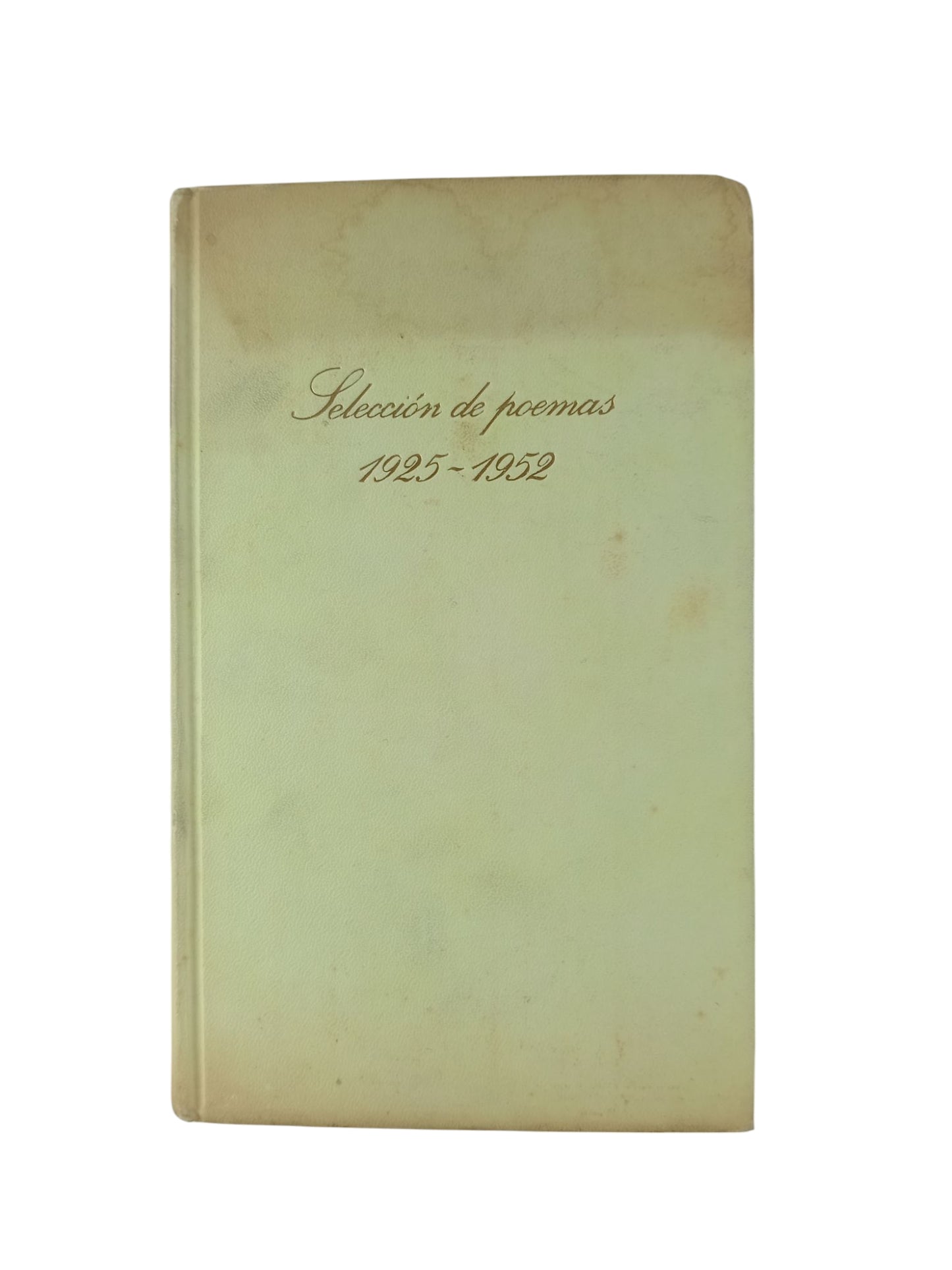 Selección de poemas 1925-1952