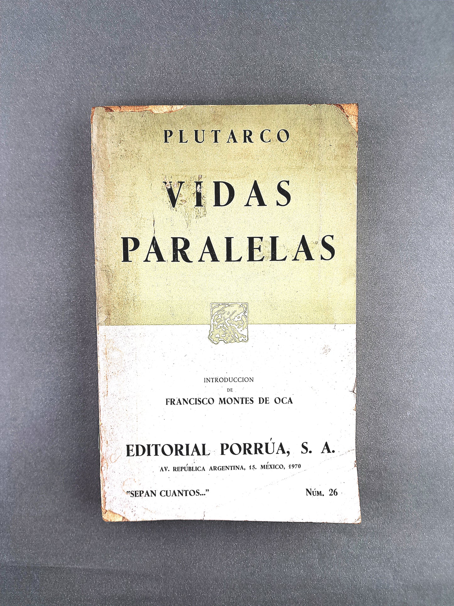Vidas Paralelas by Plutarco