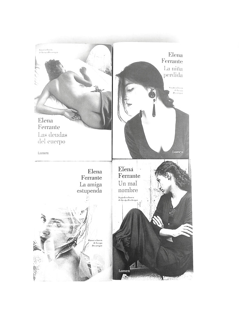 Saga dos amigas ( la amiga estupenda;un mal nombre;las deudas del cuerpo;la niña perdida)