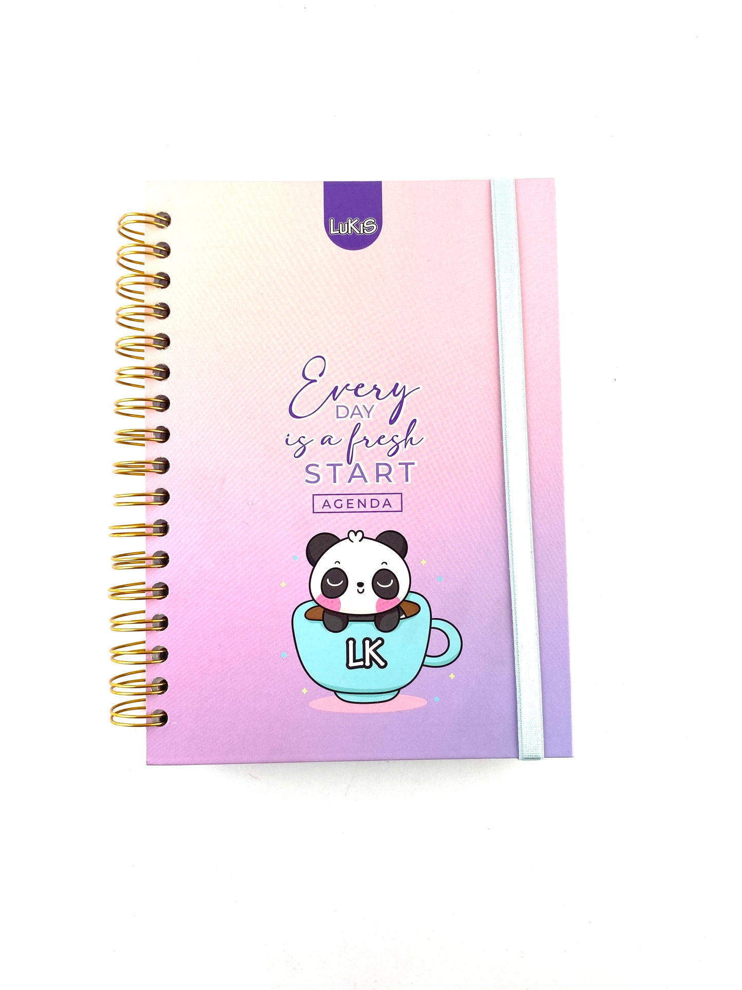 Agenda lukis permanente degrade morada