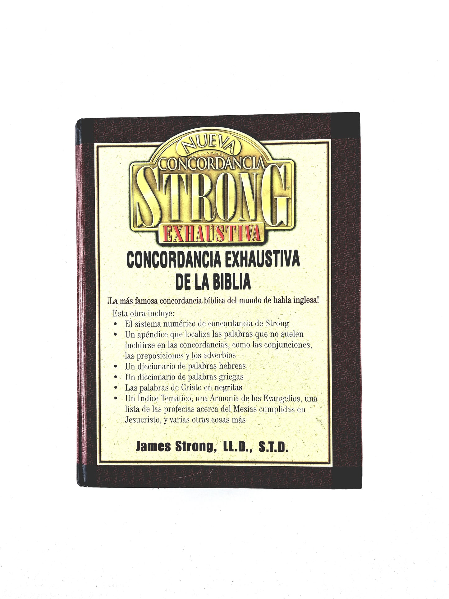 Nueva concordancia strong exhaustiva