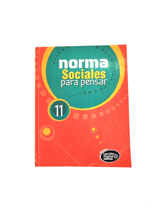 Norma sociales para pensar 11