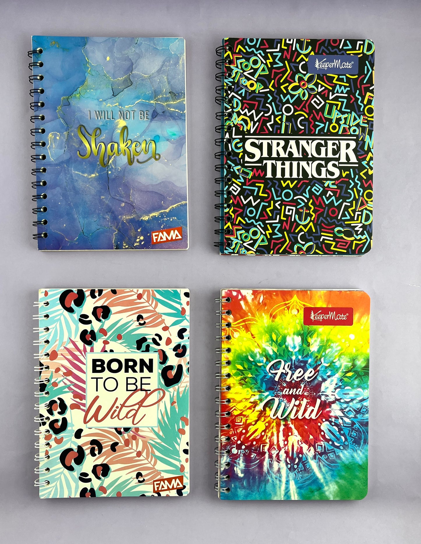 Cuaderno argollado pequeño 85 Línea corriente económico Mujer