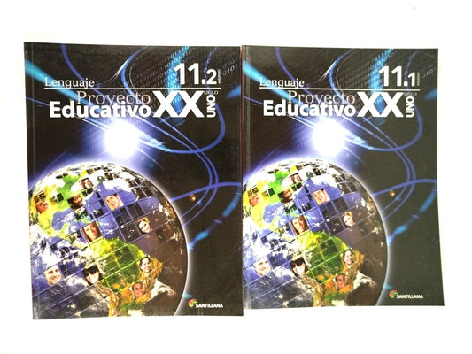 Proyecto educativo siglo XXI lenguaje 11 dos tomos
