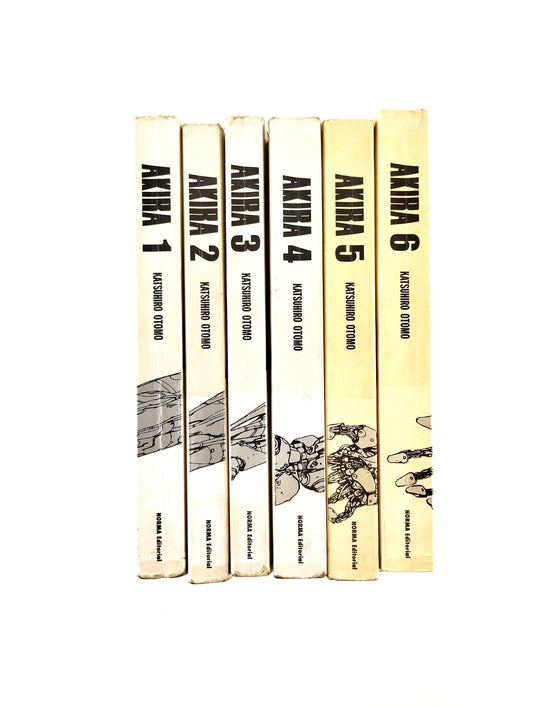 Akira cómics 6 tomos