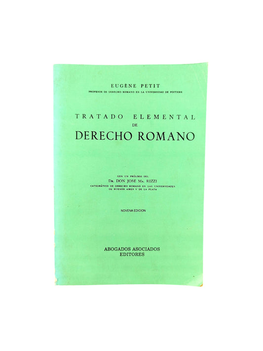 Tratado elemental de derecho romano
