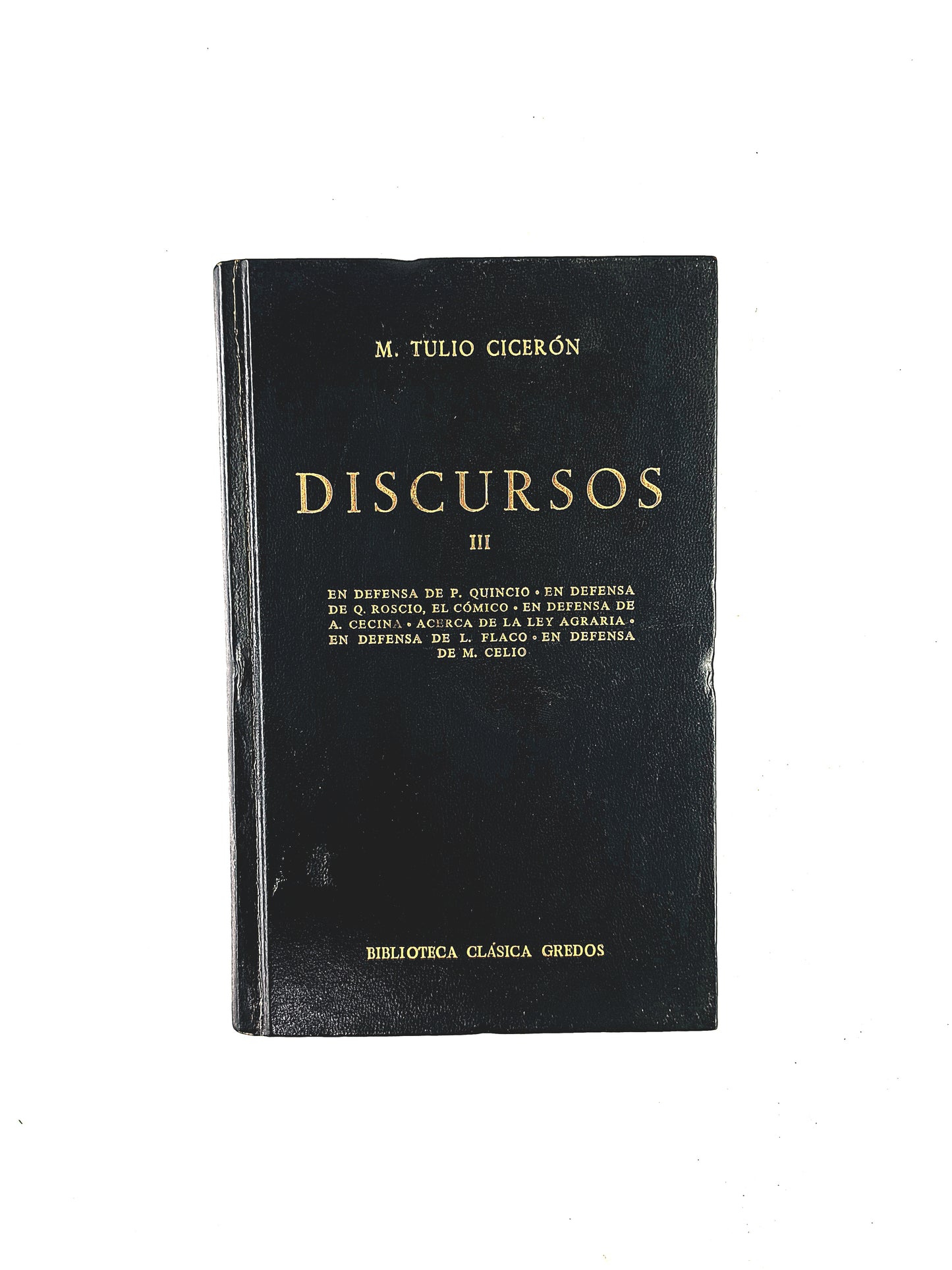 M.Tulio Cicerón Discursos tomo III