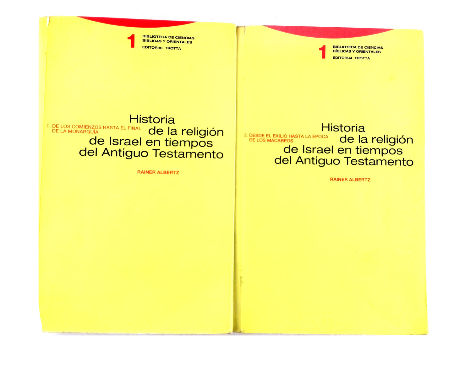 Historia de la religión de Israel en tiempos del antiguo testamento