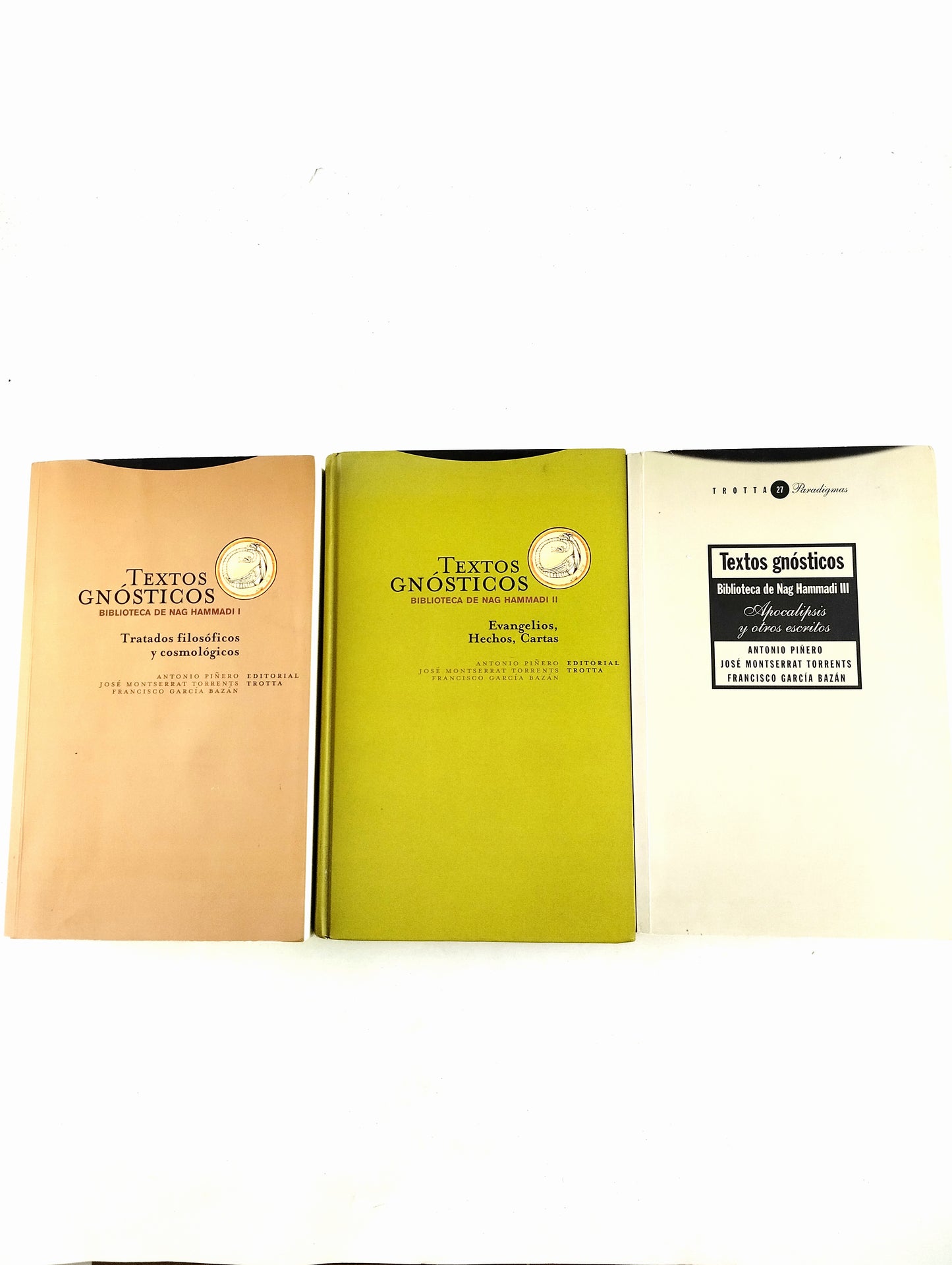 Textos gnósticos 3 tomos