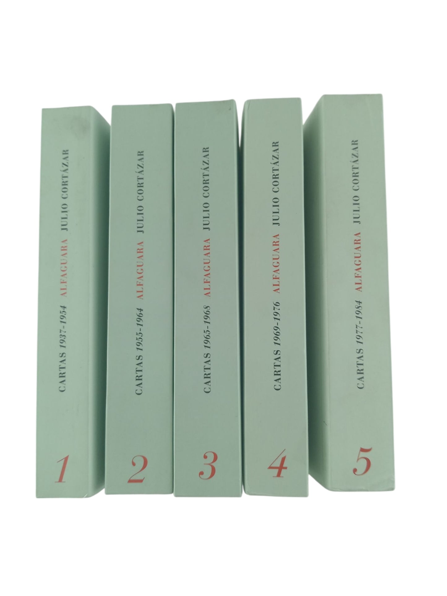 Cartas Julio Cortázar 5 tomos