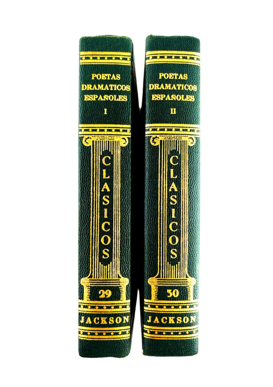 Poetas dramáticos españoles 2 tomos