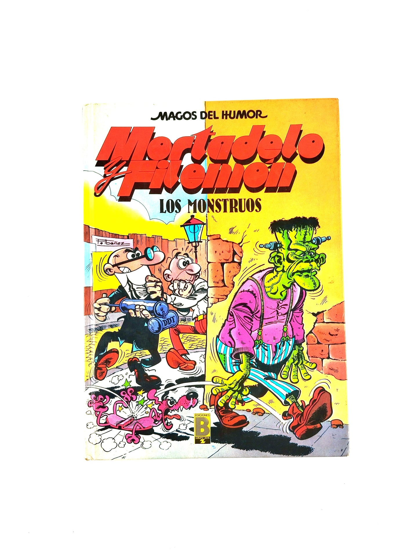 Magos del humor mortadelo y filemón los monstruos