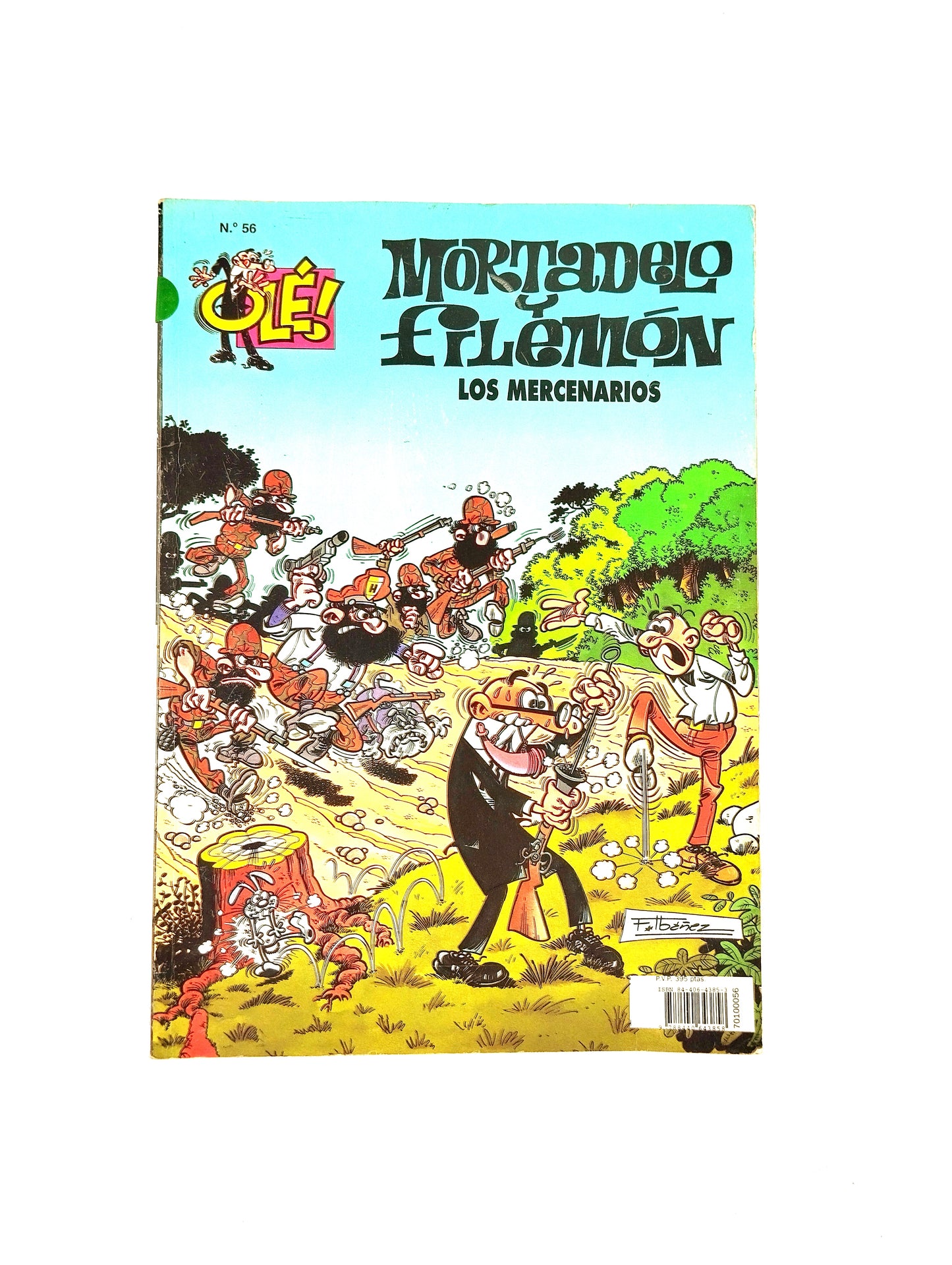Mortadelo y filemón los mercenarios N.56