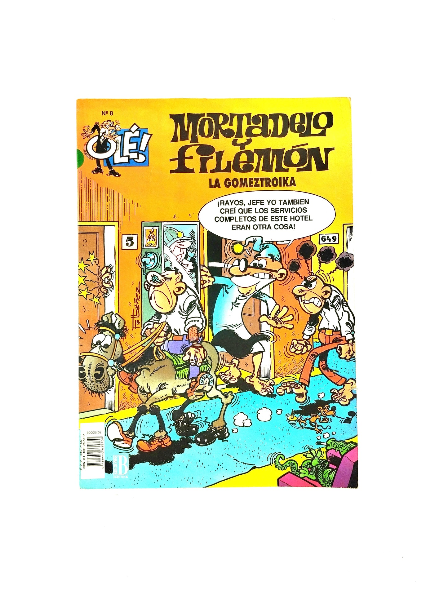 Mortadelo y filemón la gomeztroika N.8