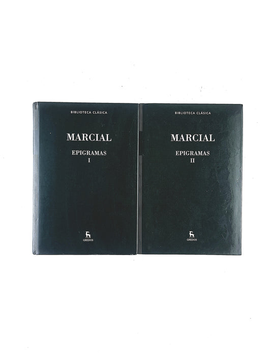 Marcial Epigramas Libros(I-VII) (VII-XIV) 2 volumenes