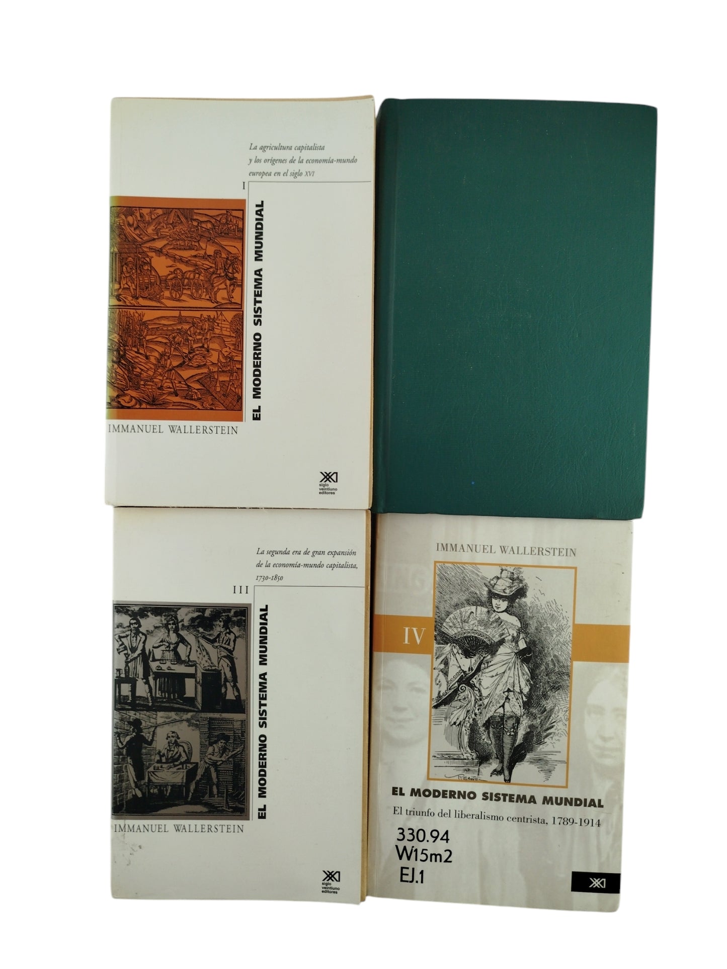 El Moderno Sistema Mundial - I. (Siglo XVI) II. (1600-1750) III. (1730-1850) IV. (1789-1914)