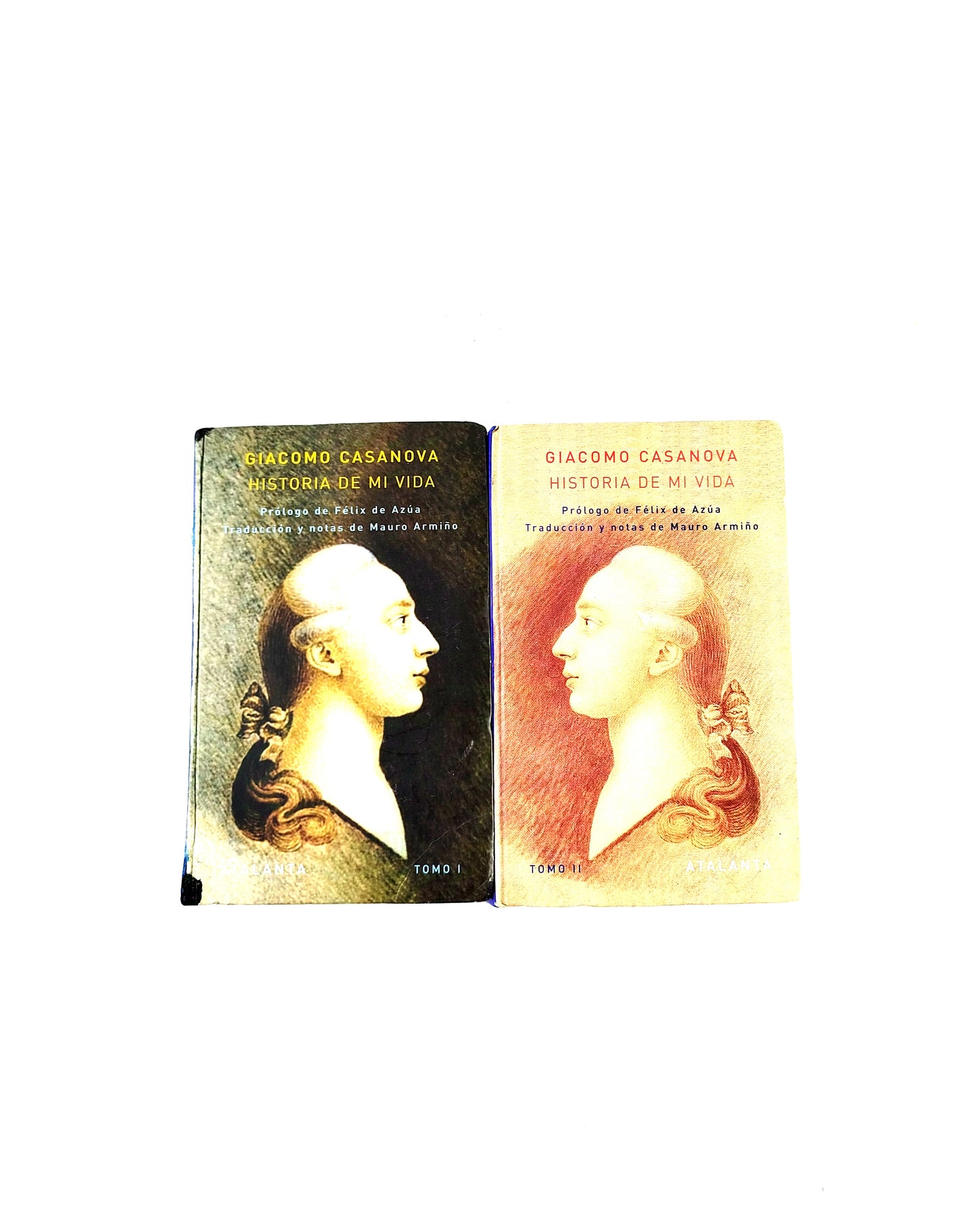 Giacomo casanova historia de mi vida dos tomos