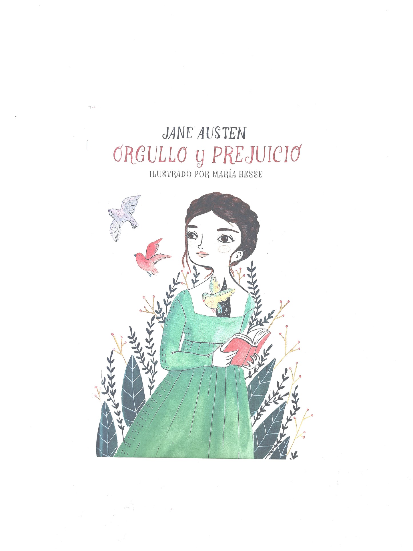 Orgullo y prejuicio ilustrado por María Hesse