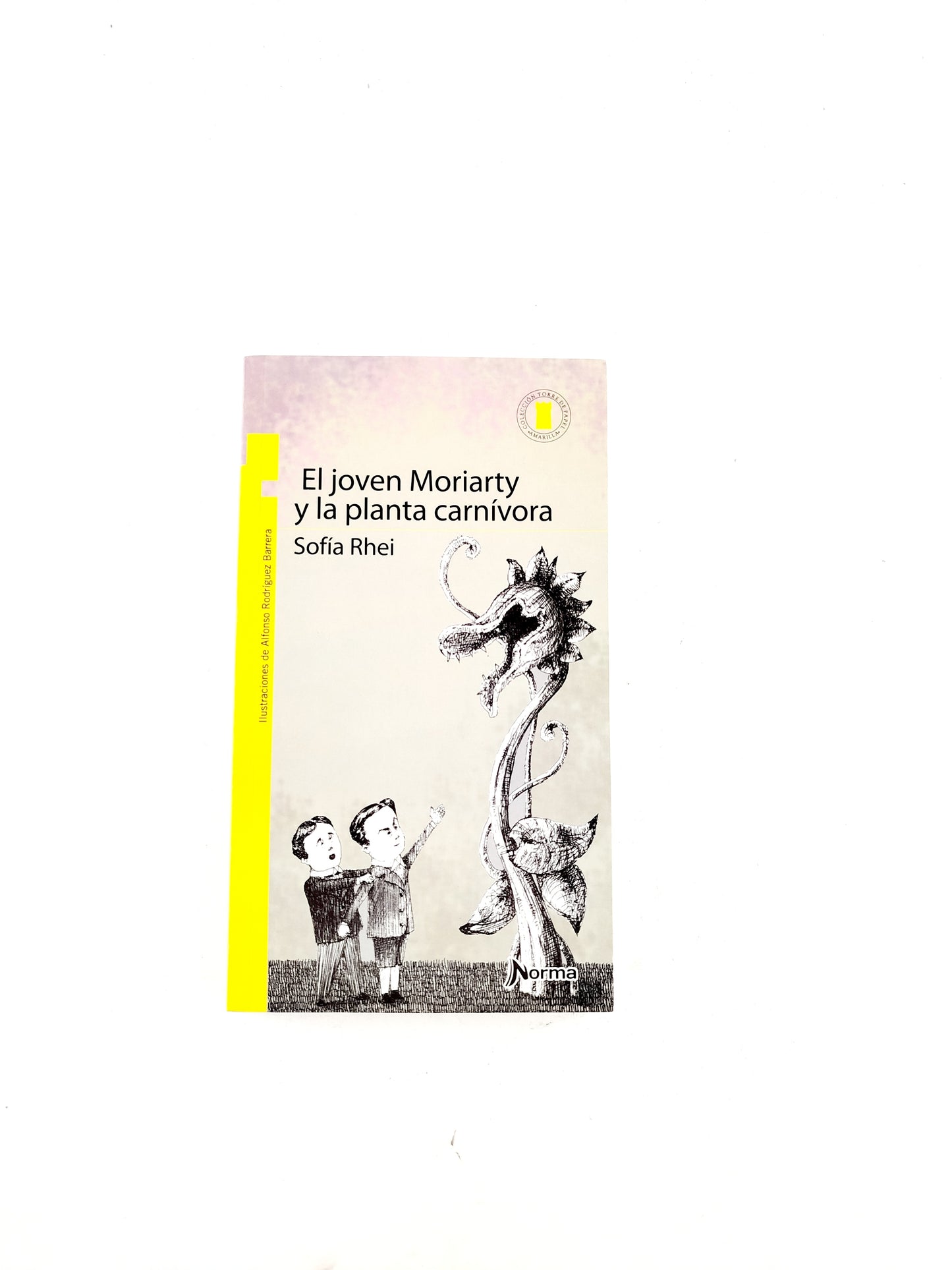 El joven Moriarty y la planta carnívora libro