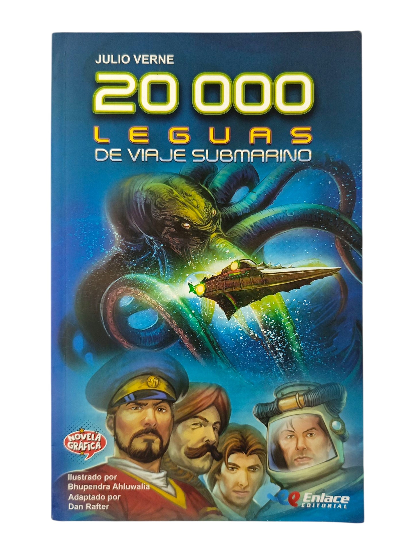 20000 leguas de viaje submarino novela gráfica