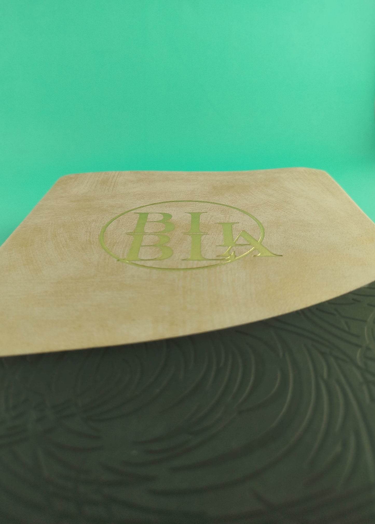 Biblia letra gigante beige negro borde blanco sin cierre