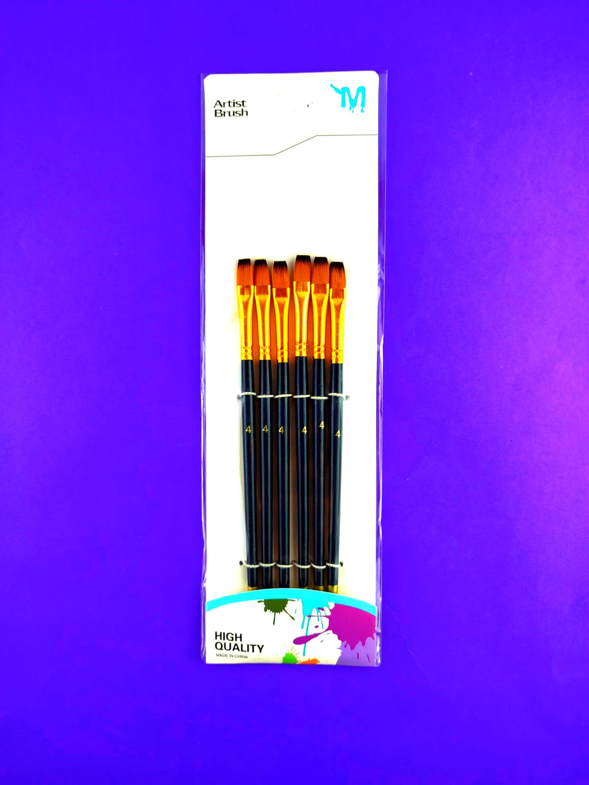 Paquete de pinceles redondos artístico YE2506