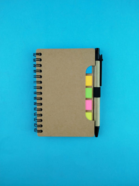 Libreta ecológica + bolígrafo JX010