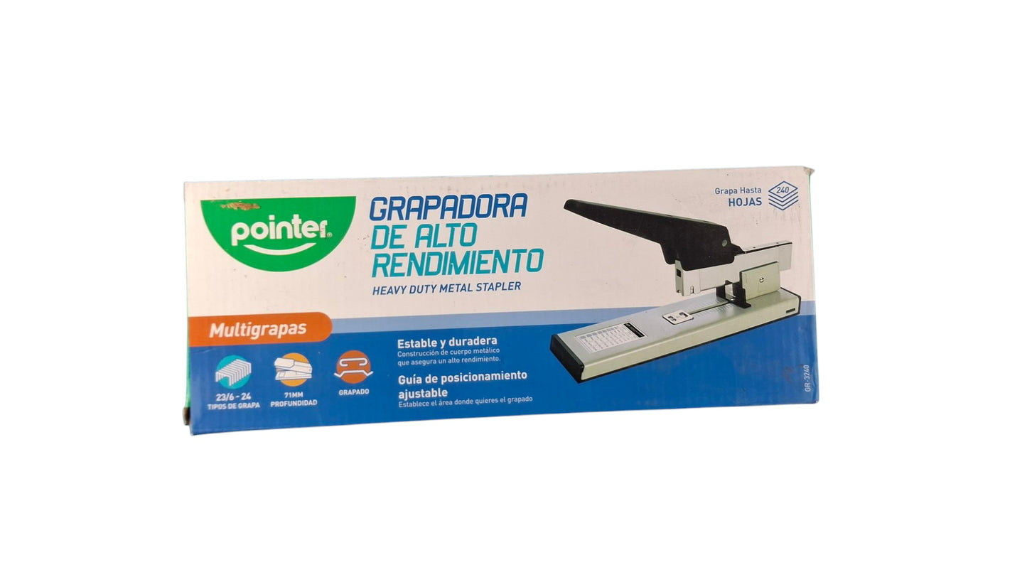 Grapadora industrial multigrapas pointer gr 3240