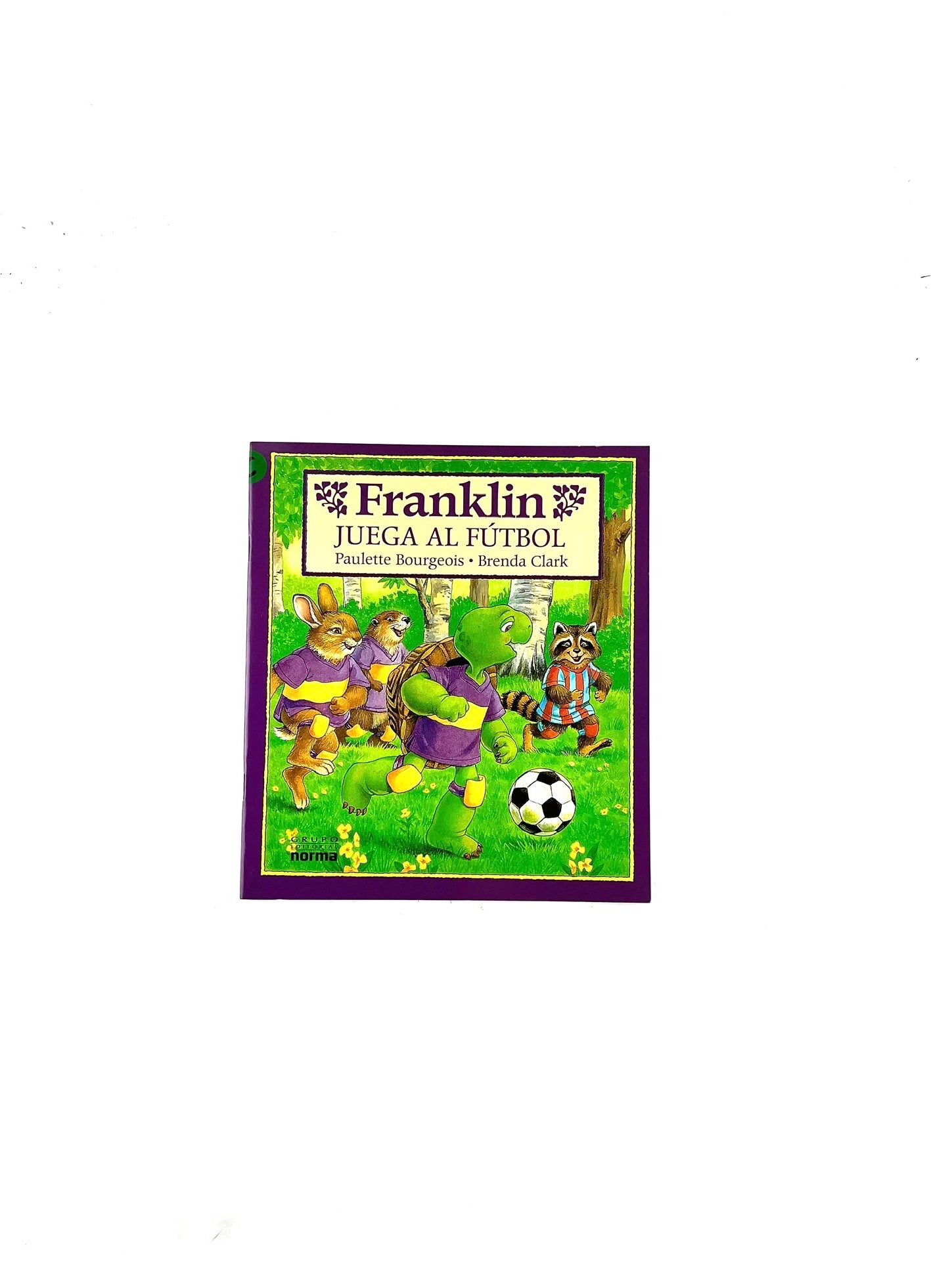 Franklin juega al fútbol
