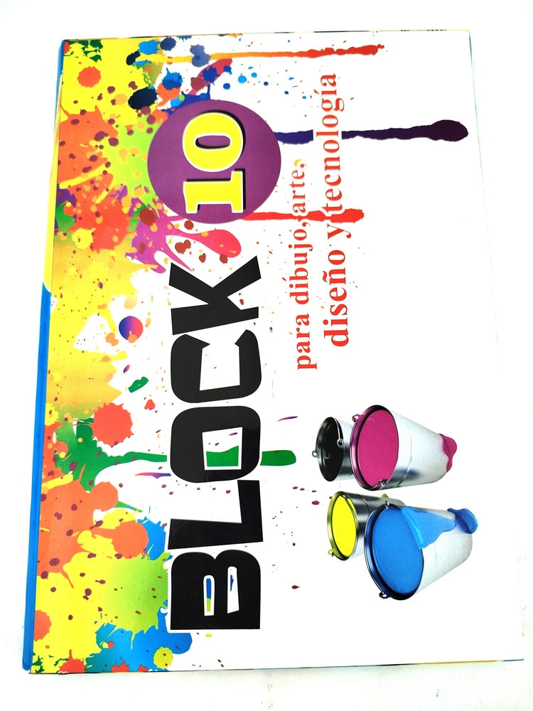 Block para dibujo,arte,diseño y tecnología 10