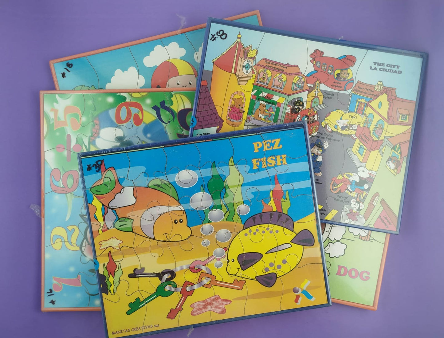 Rompecabezas en madera manitas creativas ref: RM-1024