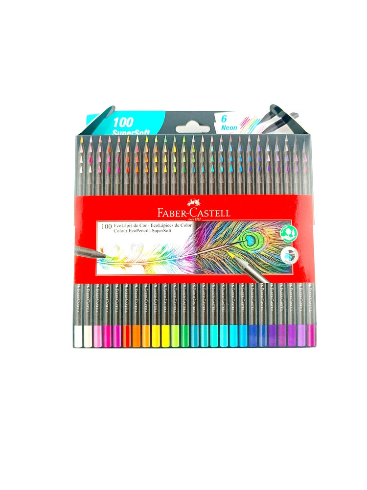 Colores faber castell supersoft x 100 unidades by libreriatroya.com