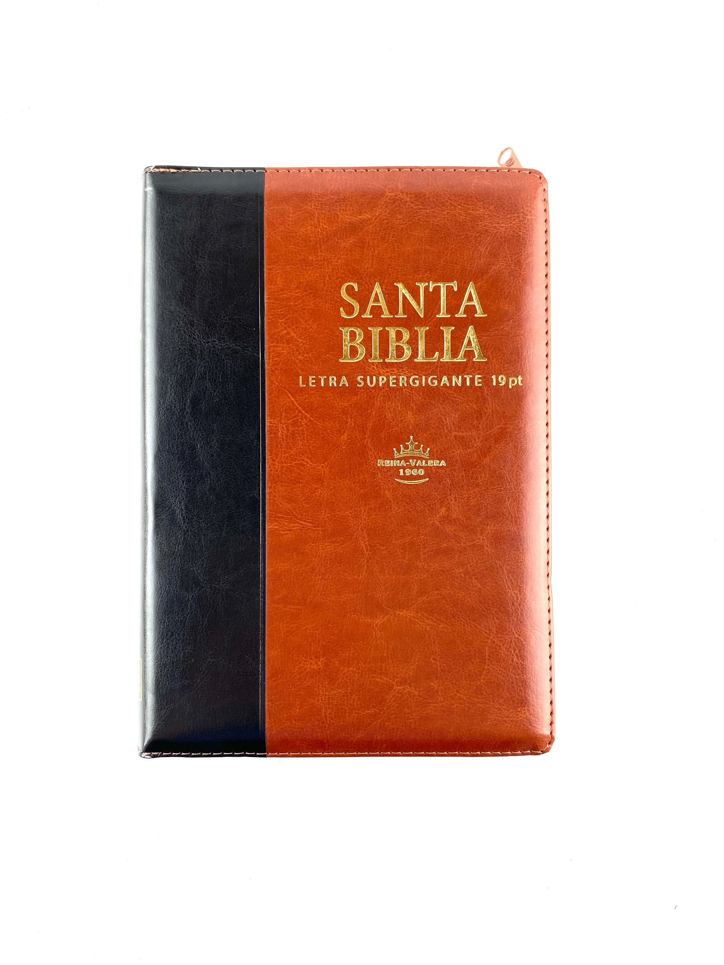 Biblia reina valera 1960 letra súper gigante negra marrón con índice by Reina Valera 1960