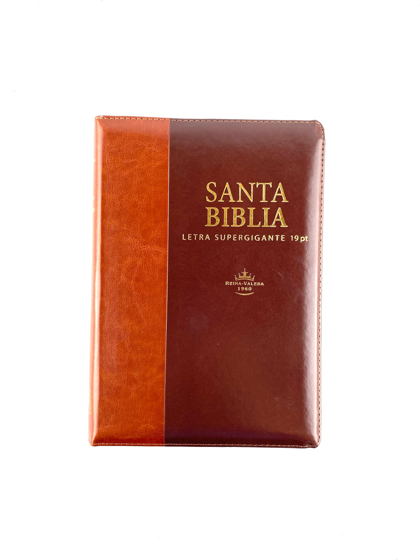 Biblia reina valera 1960 letra súper gigante marrón marrón con índice by Reina Valera 1960