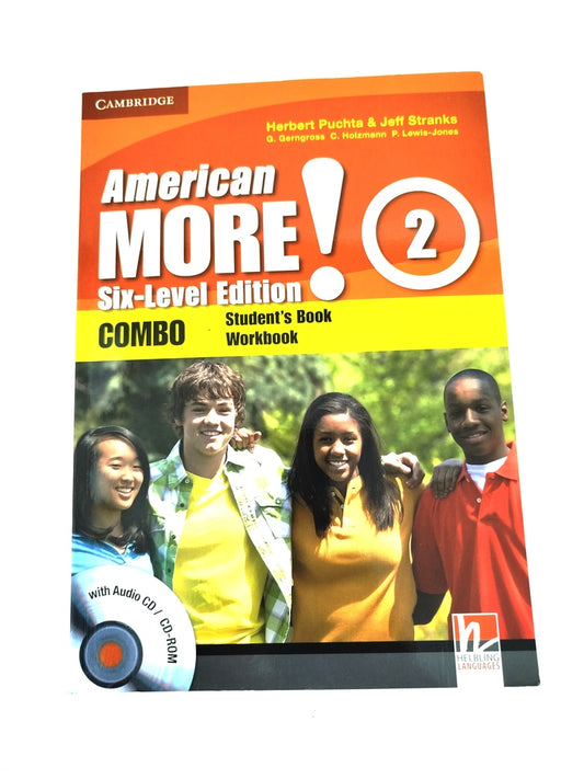 American more 2 combo student´s book workbook