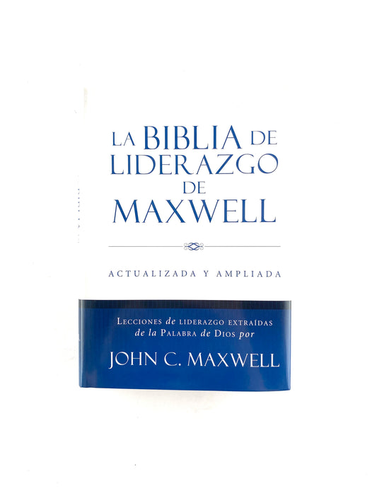 Biblia de liderazgo de Maxwell pasta dura