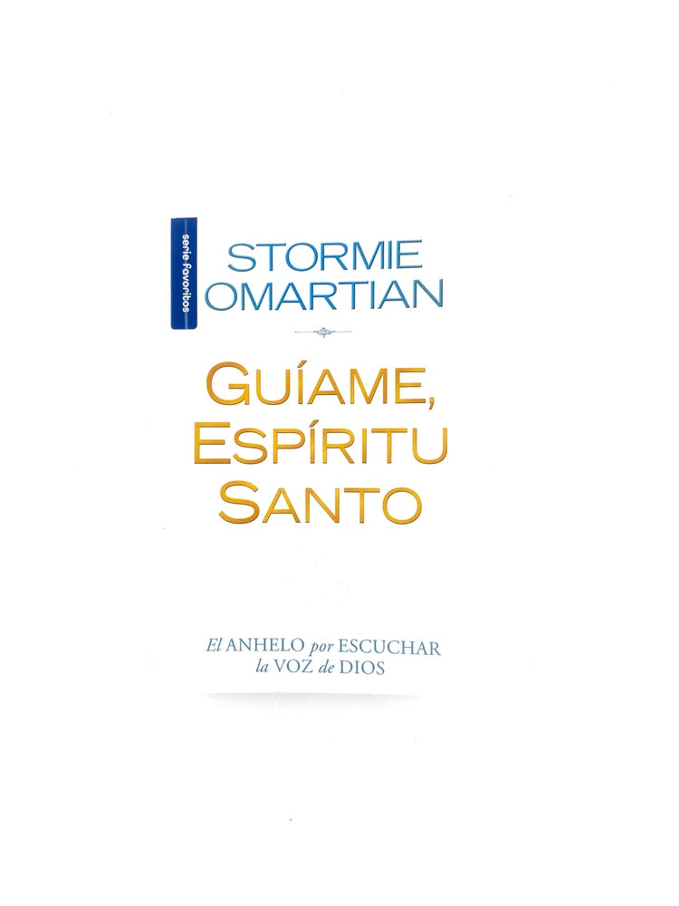 Guíame espíritu santo