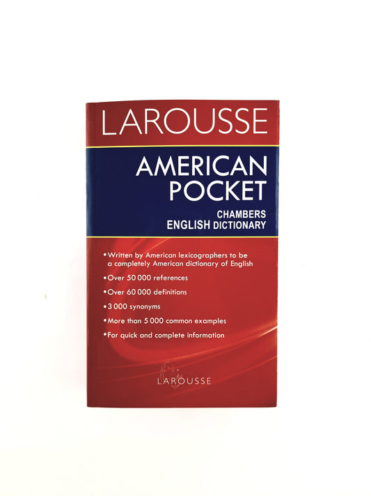 Diccioanro american pocket chambers dictionary