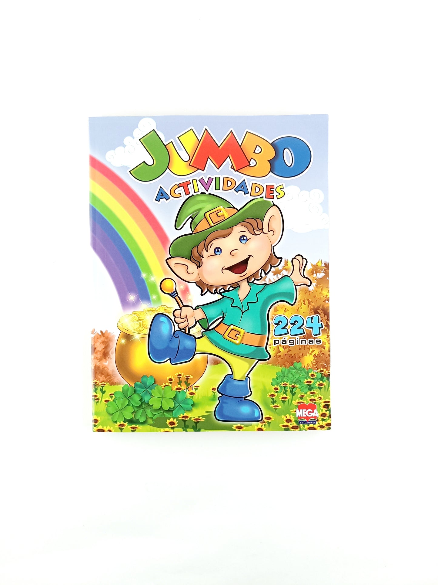 Jumbo actividades libro para colorear duende by Varios