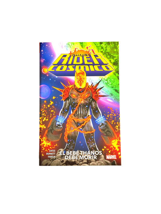 Ghost rider cósmico el bebé thanos debe morir