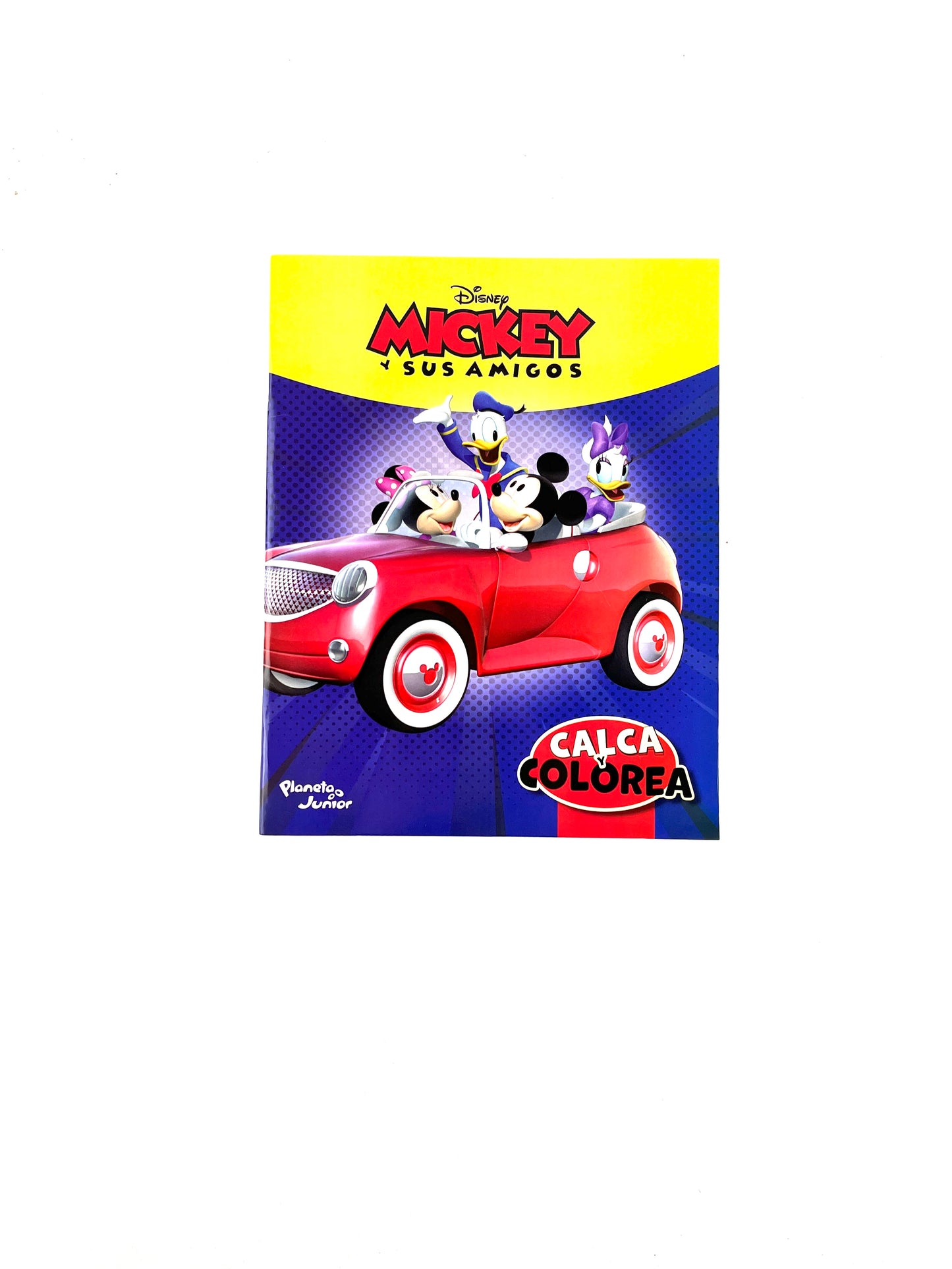 Mickey y sus amigos calca y colorea