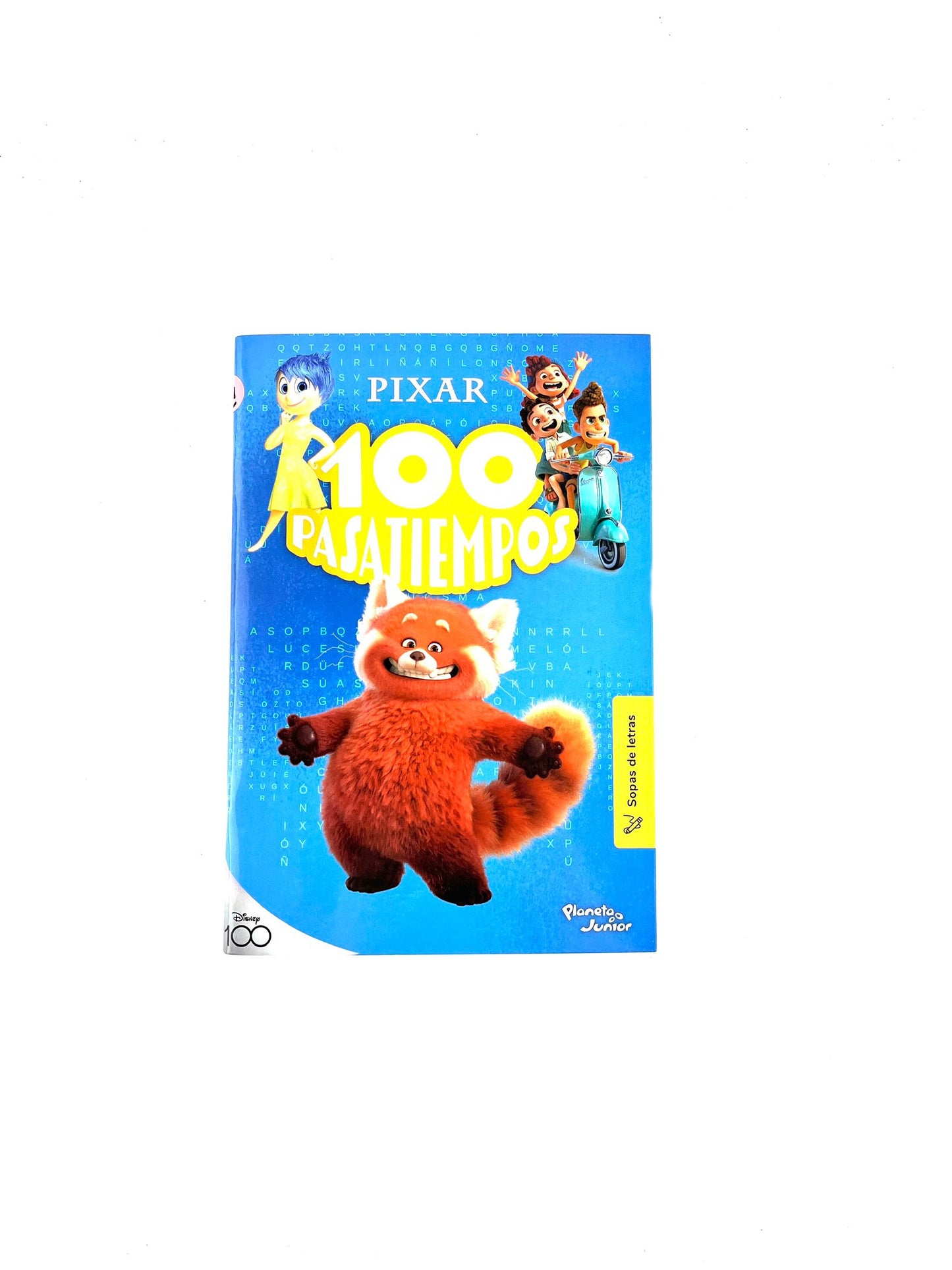 100 pasatiempos sopas de letras pixar