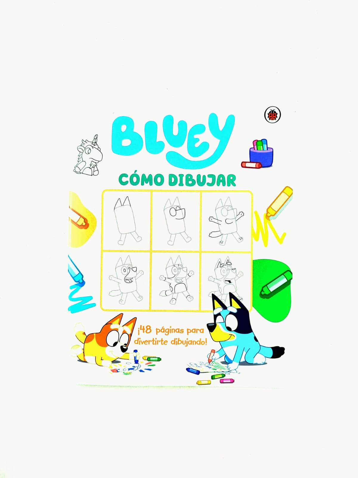 Bluey cómo dibujar