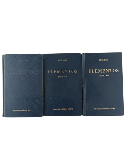 Elementos Euclides 3 tomos