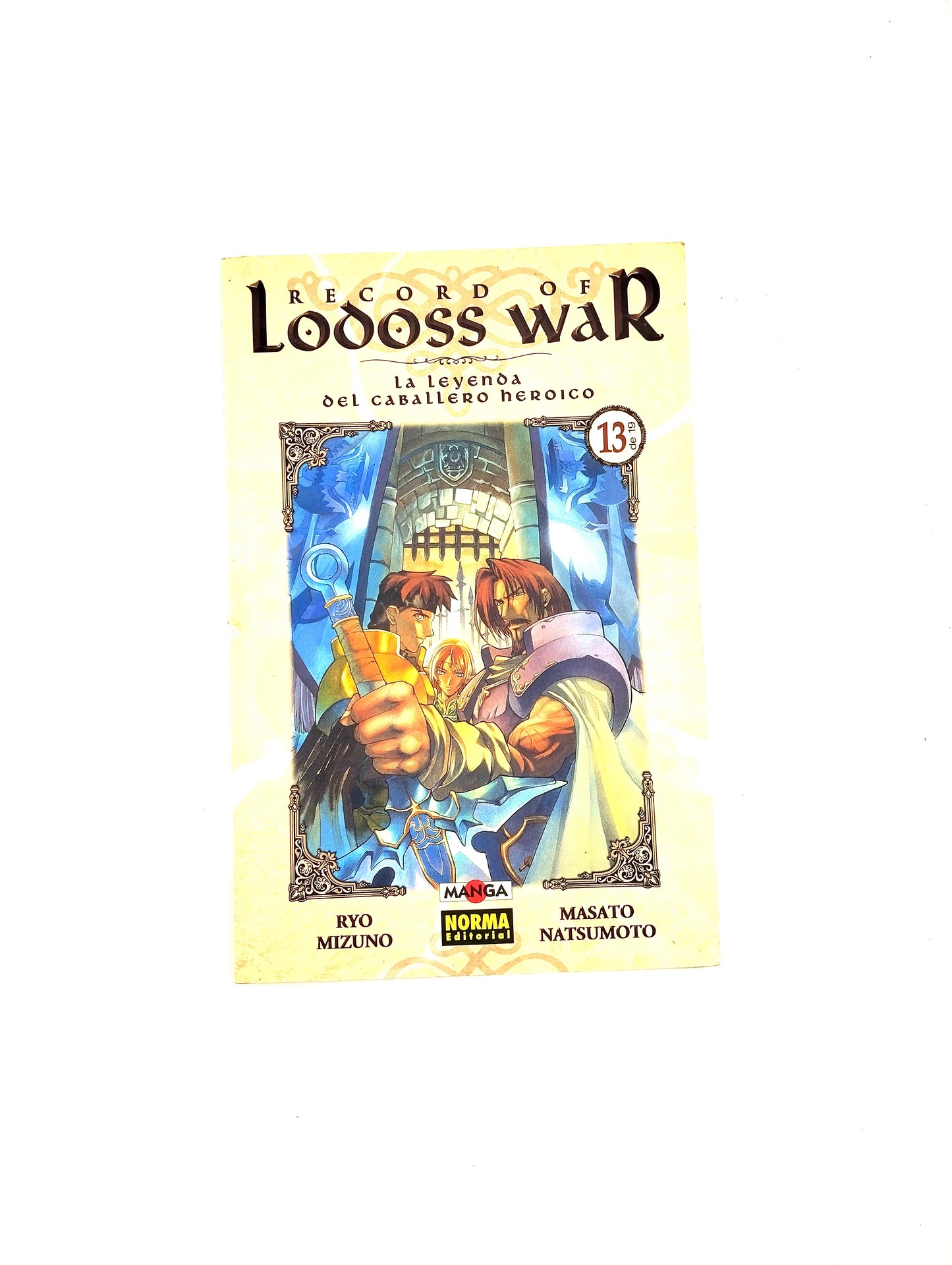 Record of lodoss war la leyenda del caballero heroico N.13 by Ryo Mizuno Masato Natsumoto