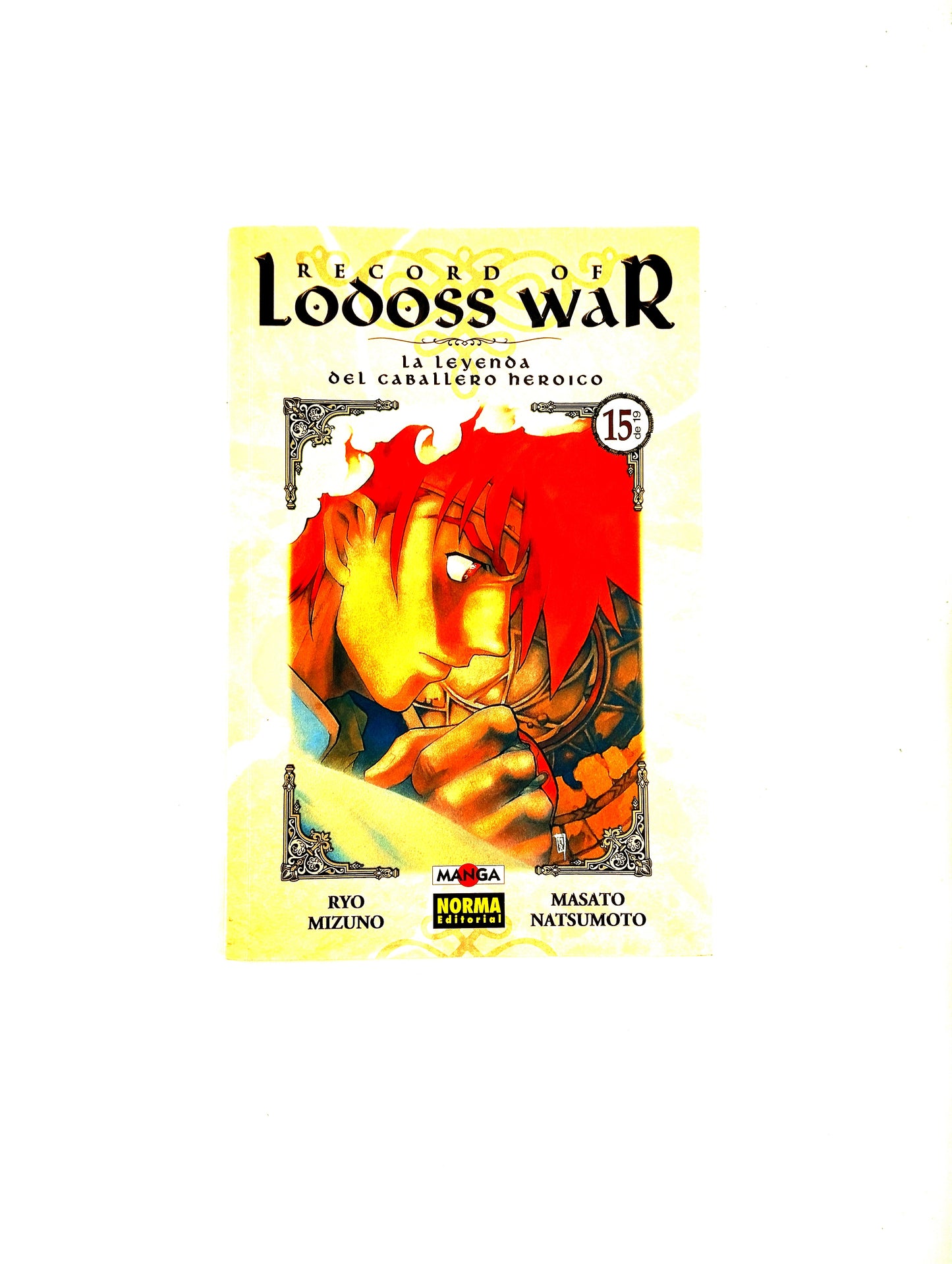 Record of lodoss war la leyenda del caballero heroico N.15 by Ryo Mizuno Masato Natsumoto