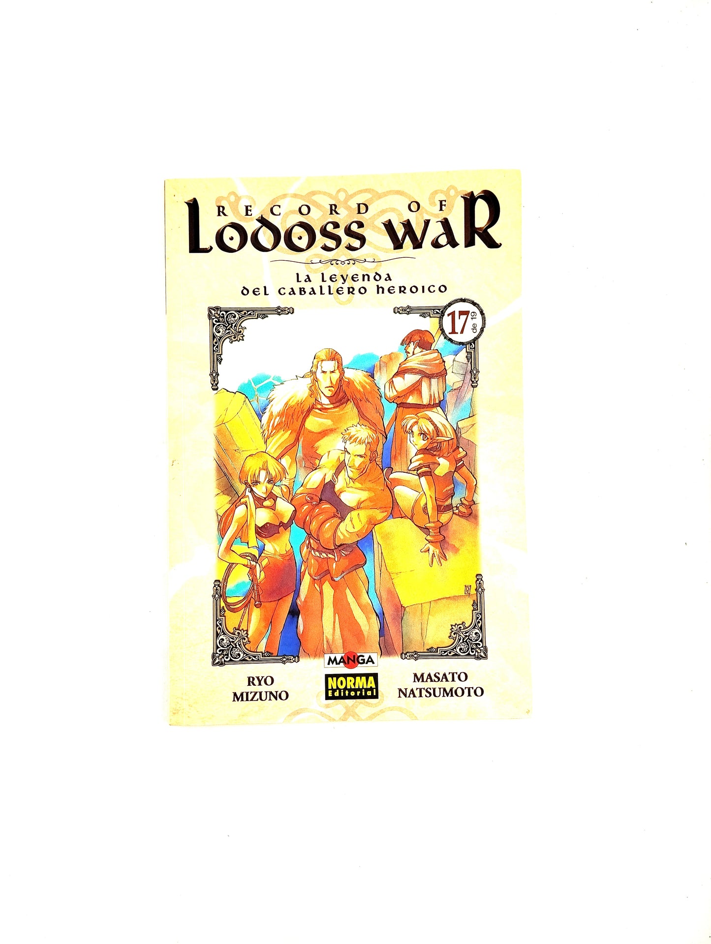 Record of lodoss war la leyenda del caballero heroico N.17 by Ryo Mizuno Masato Natsumoto