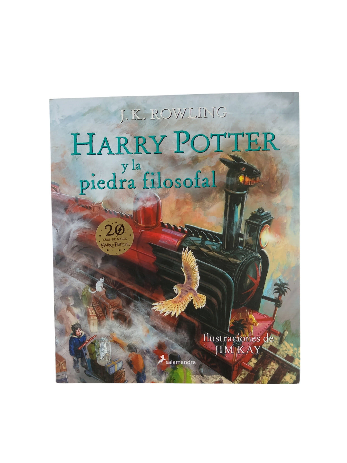 Harry Potter y la piedra filosofal ilustrado by J K Rowling