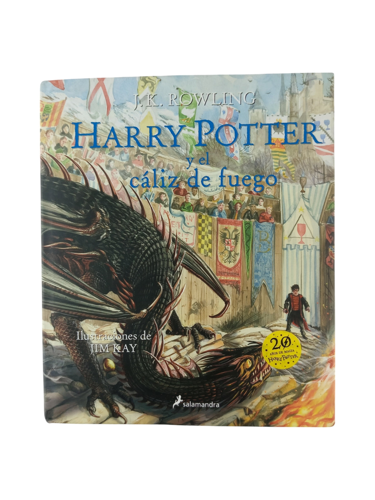 Harry Potter y el cáliz de fuego by J K Rowling